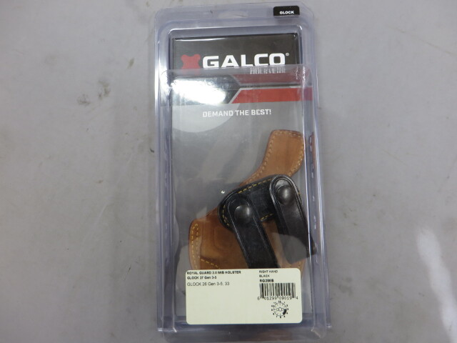 【GALCO】G26 27 ROYAL QUARD 2.0 IWB ホルスター RG286B