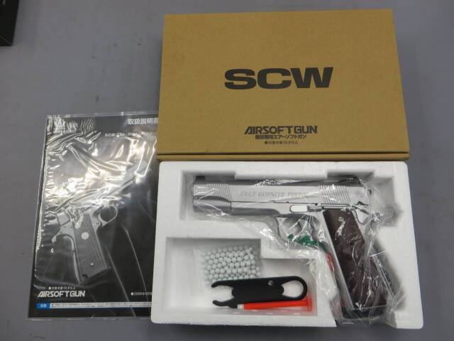 【ウエスタンアームズ】SCW コルトガンサイトピストル　オールシルバー