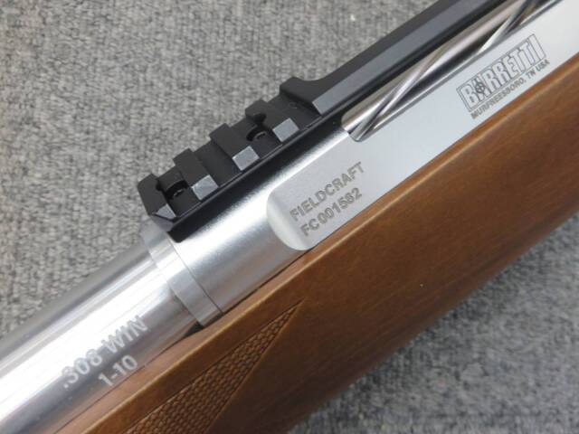 【APS・EMG】BARRETT FIELDCRAFT スナイパーライフル リアルウッド ガス・ボルトアクション