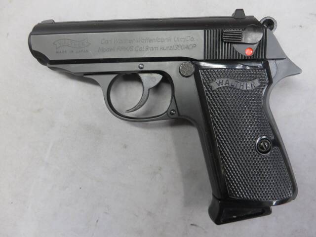 【マルゼン】ワルサー ニューPPK/S ブラック