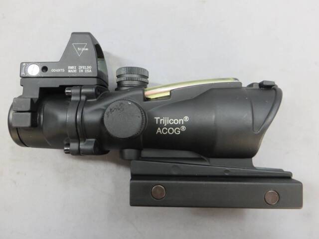 AW製 アローウィント 当時物 ピストルスコープ 1.5×20 美品 Evolution Gear 製 】 TRIJICON TA31b ACOG 4x32 スコープ