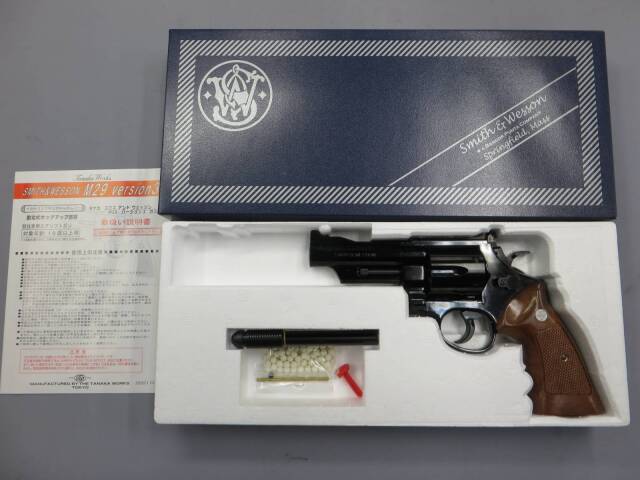 【タナカ】S&W M29 カウンターボアード 4in スチールフィッシュ Ver.3