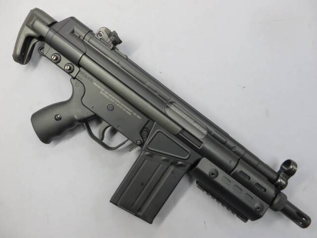 東京マルイ】G3 SAS HC (ハイサイクルカスタム）・マウント・サイドレイル