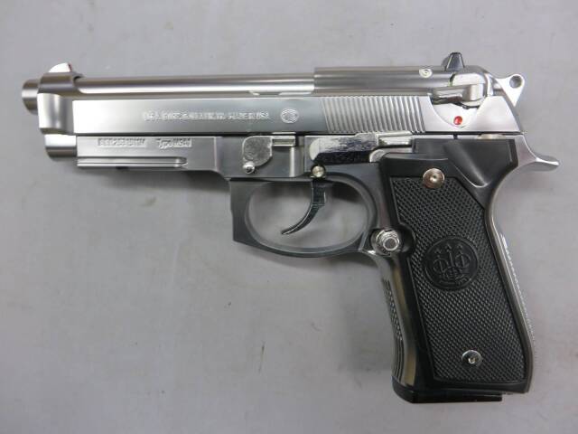 【マルシン】M9A1 シルバー ABS　モデルガン