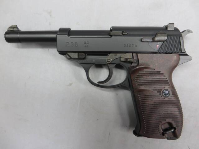 【マルゼン】ワルサーP38 ブラック