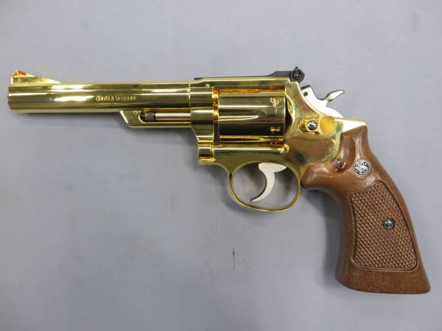 【コクサイ】 S&W M19 コンバットマグナム 6in  24K SMG・金属モデルガン