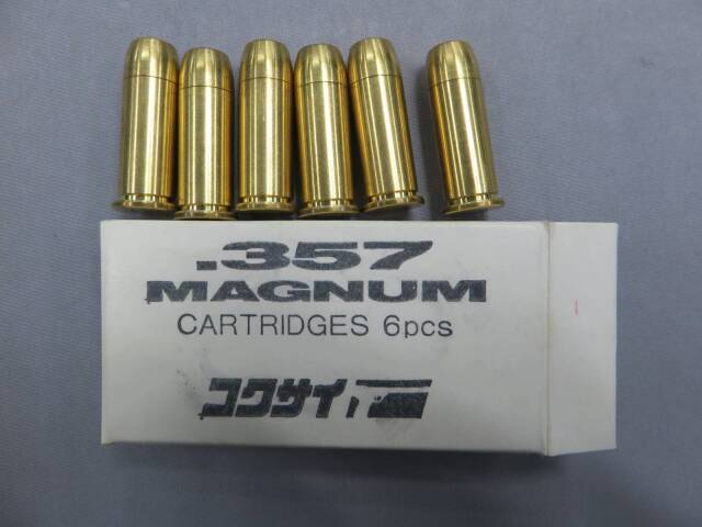 【コクサイ】 S&W M19 コンバットマグナム 6in  24K SMG・金属モデルガン