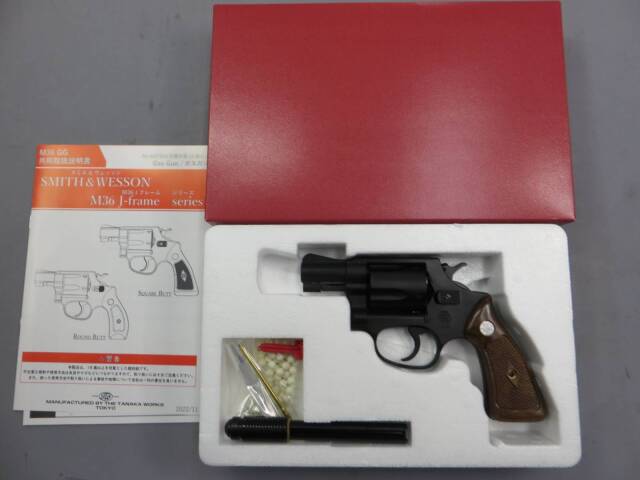 【タナカ】S&W .38スペシャル Pre36　2in スクエアバット Joker HW Ver.2
