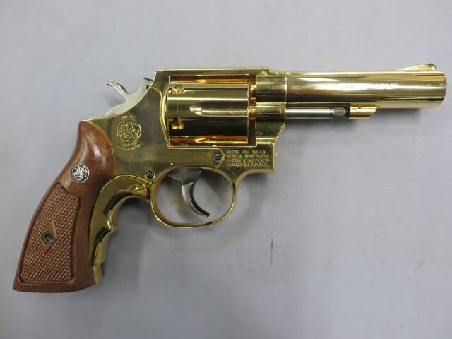 【コクサイ】 S&W M10 4in ブルバレル 24K SMG・金属モデルガン