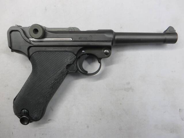 【タナカ】ルガーP08 4in Mauser S/42 Code.K Date 1934 HW