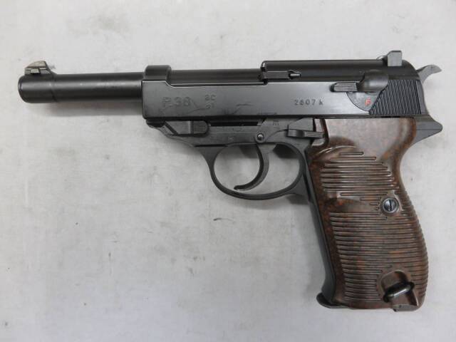 【マルゼン】ワルサーP38 ブラック