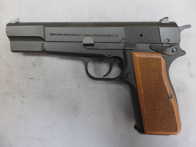 【タナカ】ブローニングハイパワーMK3 HW・木製グリップ