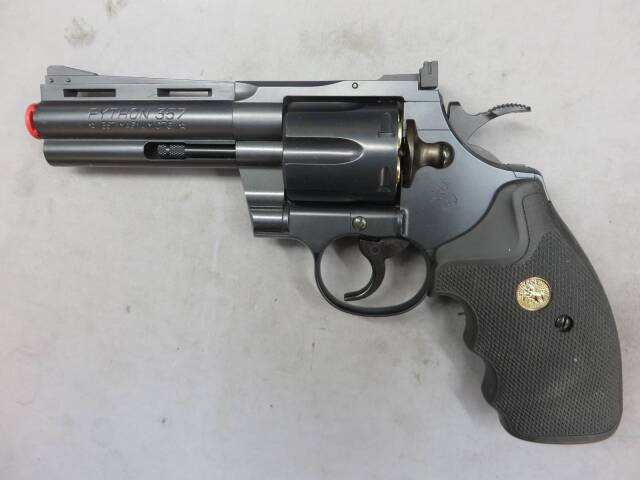 【東京マルイ】コルトパイソン.357mag 4in 24連射リボルバー