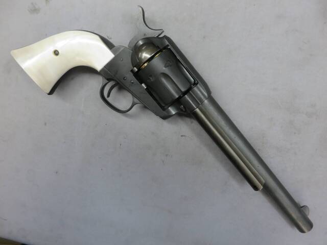 【マルシン】コルトSAA.45 キャバルリー エクセレントHW パールプラグリップ 仕様 Xカートリッジ