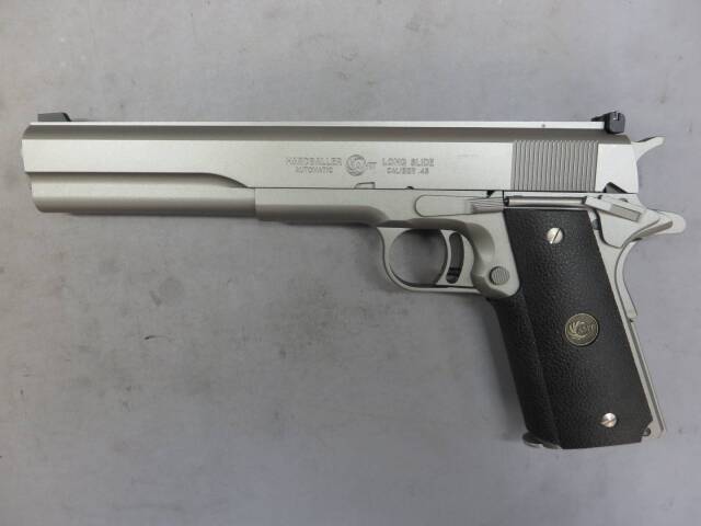 【ウエスタンアームズ】ハードボーラー ロングスライド・AMTメダリオン付ラバーグリップ