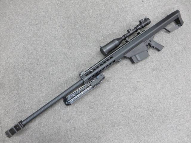 【SNOW WLOF】バレット M82A1 エアーガン　リアル刻印・スコープ付き