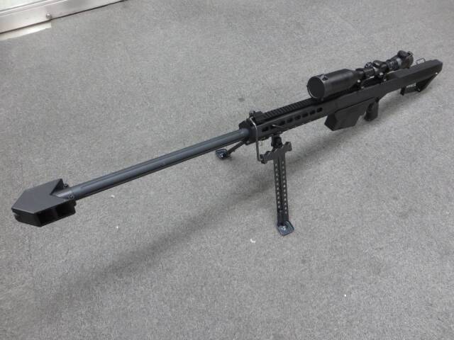 【SNOW WLOF】バレット M82A1 エアーガン　リアル刻印・スコープ付き