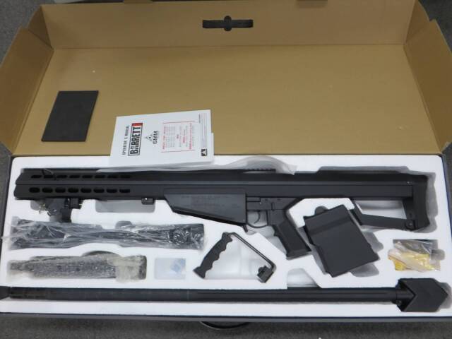 【SNOW WLOF】バレット M82A1 エアーガン　リアル刻印・スコープ付き
