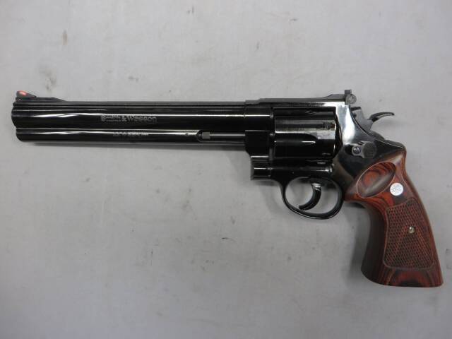 【タナカ】S&W M29 クラシック 8 3/8inch Ver.3 スチールフィニッシュ・PANDRA ARMS 木製グリップ