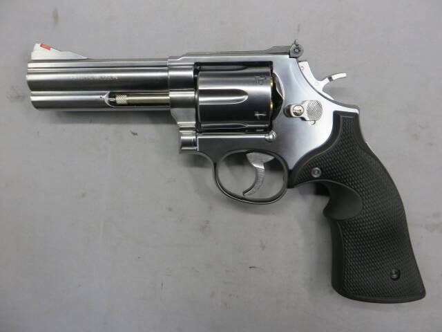 【マルシン】S&W M686 シルバーABS プラグリップ仕様  Xカートリッジ