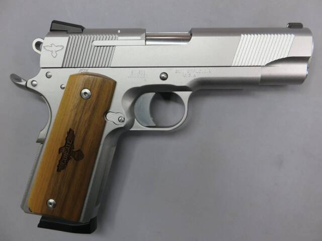 【ウエスタンアームズ】S&W SW1911 ガンサイトエディション シルバー
