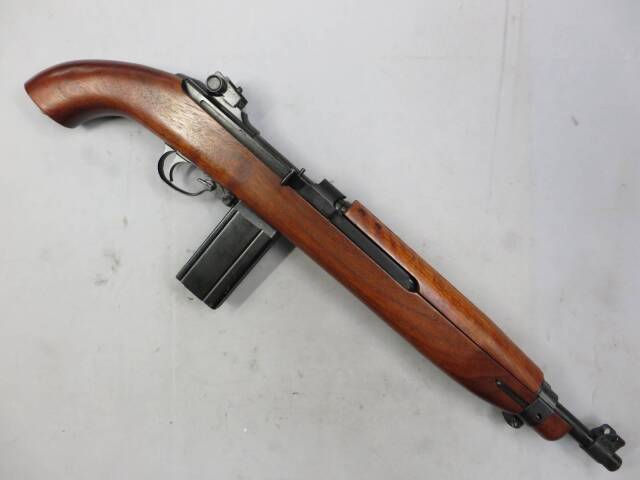 【マルシン】M1ショート 真鍮ピストン 高級ウォールナットストック（ブラウン）　CO2ガス・ブローバック