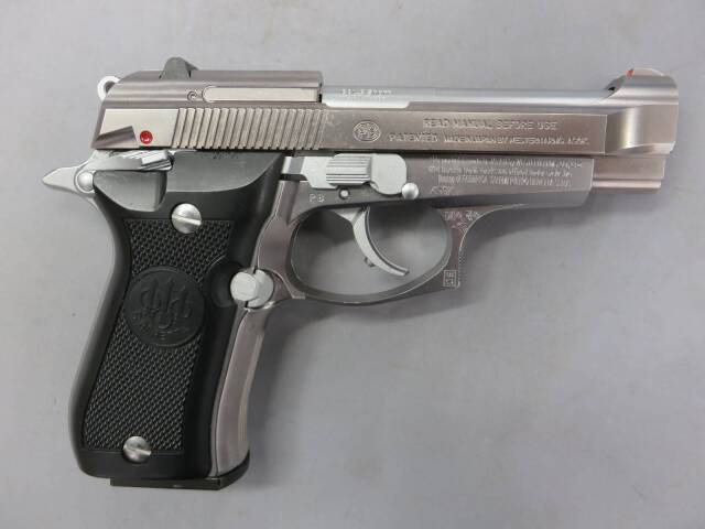 【ウエスタンアームズ】ベレッタM84FS シルバー