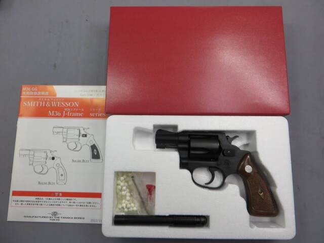 【タナカ】S&W .38スペシャル Pre36　2in スクエアバット Joker HW Ver.2