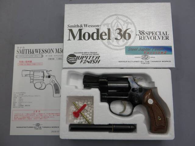 【タナカ】S&W M36 2in スチールジュピターフィニッシュ Ver.2