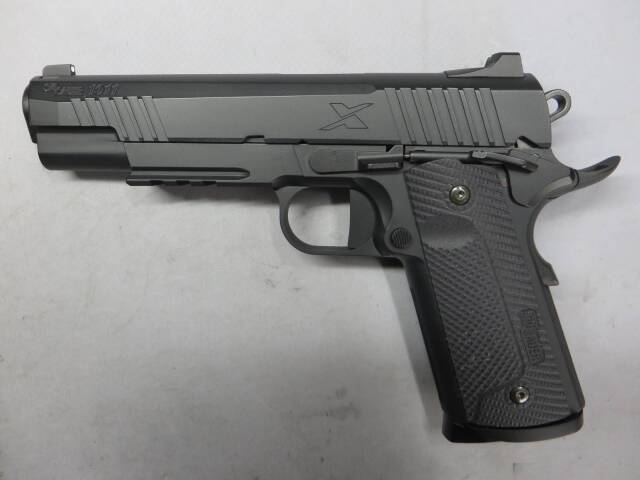 【ウエスタンアームズ】SIG SAUER 1911-X FULL G10グリップ