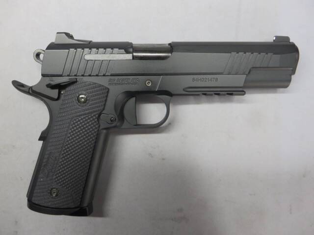 【ウエスタンアームズ】SIG SAUER 1911-X FULL G10グリップ