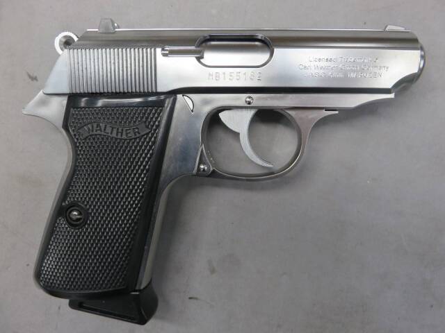 マルゼン】ワルサー ニューPPK/S ステンレスモデル