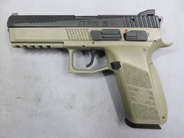 【KJワークス】CZ P-09 Duty フレームTAN