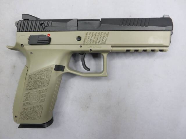 【KJワークス】CZ P-09 Duty フレームTAN