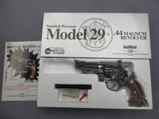 【タナカ】S&W M29 4in スチールジュピターフィニッシュ