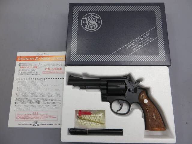 【タナカ】S&W M15 コンバットマスターピース 4in HW Ver.3