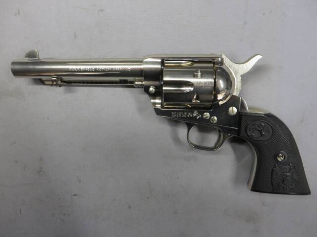 【タナカ】コルトSAA.45 2nd Gen 5 1/2 アーティラリー  ニッケルフィニッシュ ペガサス2