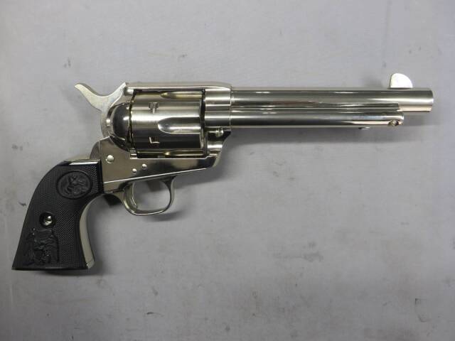 【タナカ】コルトSAA.45 2nd Gen 5 1/2 アーティラリー  ニッケルフィニッシュ ペガサス2