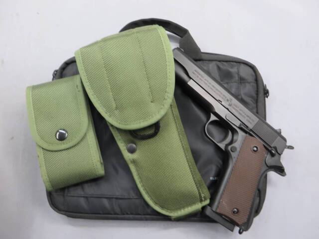 Double BELL】M1911A1 CO2・ホルスター・ポーチ