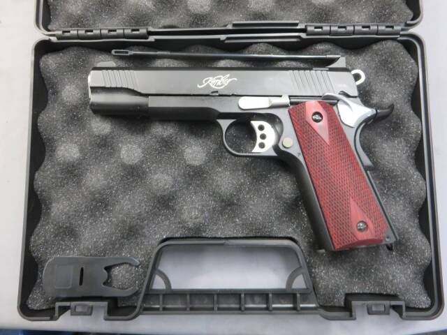 【DoubleBell】Kimber SWATカスタムⅡ・木製グリップ・メタルスライド
