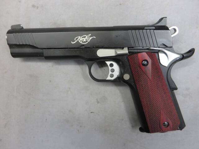 【DoubleBell】Kimber SWATカスタムⅡ・木製グリップ・メタルスライド