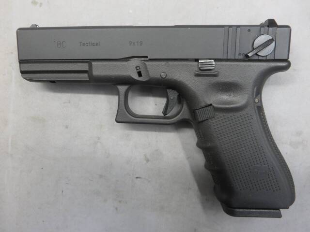 【WE】グロック18C Gen.4 刻印入り メタルスライド　G18C・Glock18C