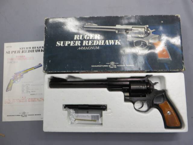 【タナカ】ルガー スーパーレッドホーク 454カスール 9.5in ミッドナイトゴールド