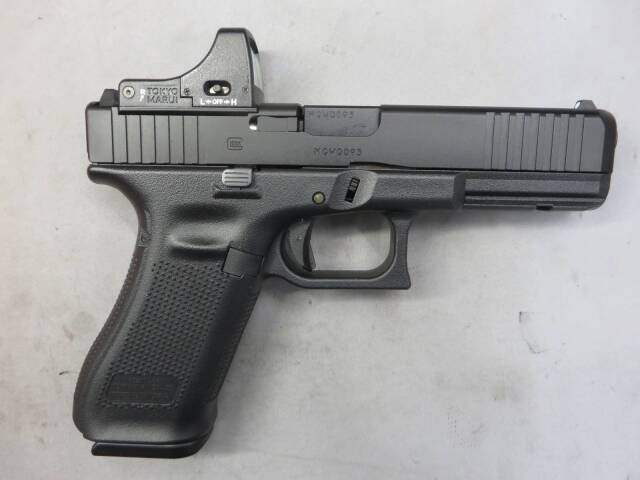 【東京マルイ】グロック17 Gen.5 MOS・デトネーター カスタムスライド・マイクロプロサイト Glock17 G17