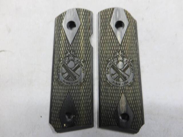 【アルタモント】SpringField Armory Cross Cannon Dia-Checkered コンパクト・オフィサー グリップ