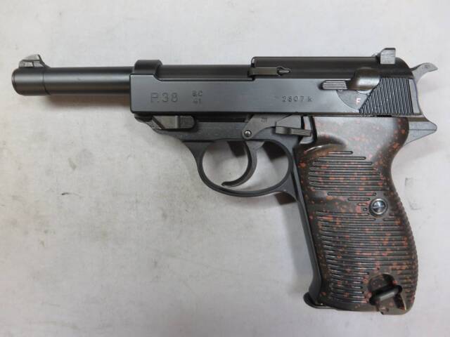 【マルゼン】ワルサーP38 ブラック