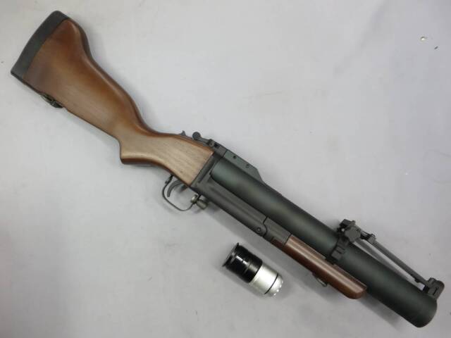 【KingArms】M79 グレネードランチャー リアルウッド+カート