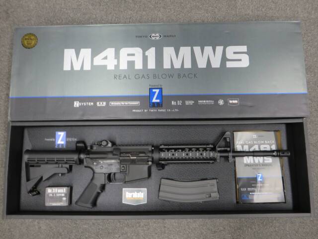 東京マルイ】M4A1 MWS ガス・ブローバック