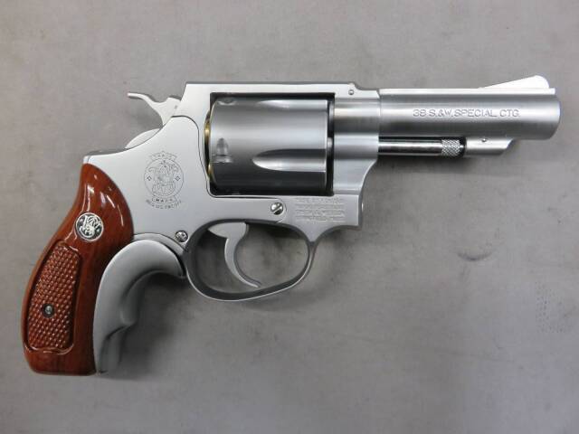 コクサイ】S&W NEW M60 3in スーパーステンレス No.430 モデルガン
