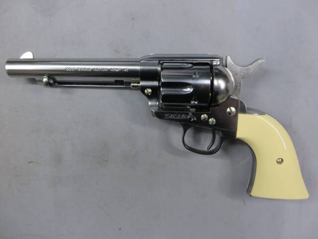 【マルシン】NEW コルトSAA.45 アーティラリー シルバー ABS  Xカートリッジ